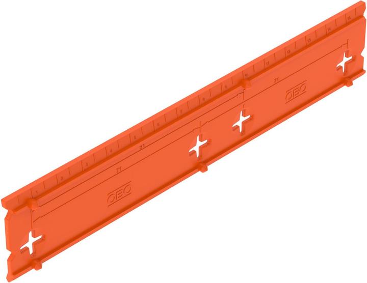 Actual product image OBO Bettermann Drilling template ZA BS