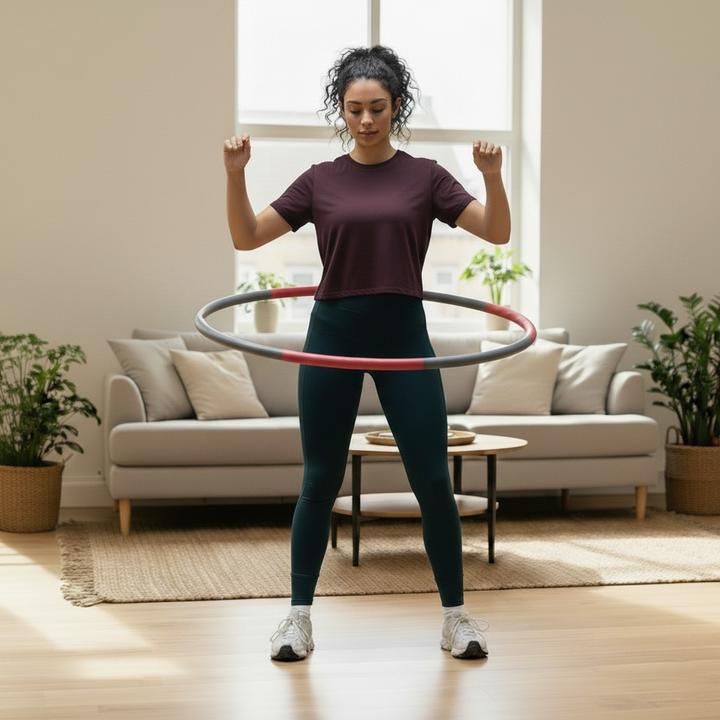 Image du produit Virtufit Fitness Hula Hoop - Hoop - 100 cm - 1,8 kg (100 cm, 1800 g)
