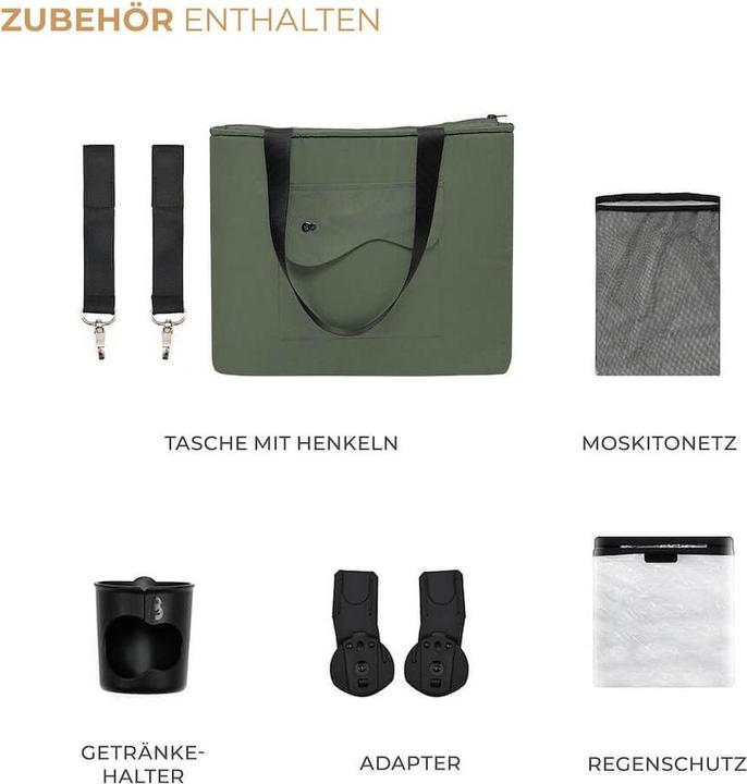 Actual product image KinderKraft Yoxi Kinderwagen
