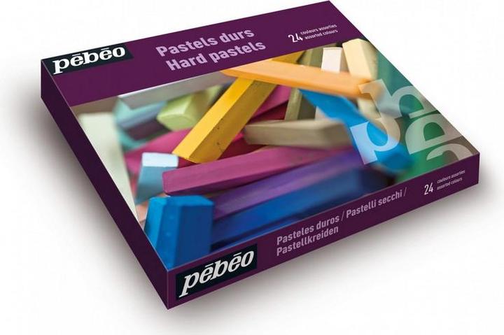Image du produit Pebeo Pastels Durs Boite de 24 assorties