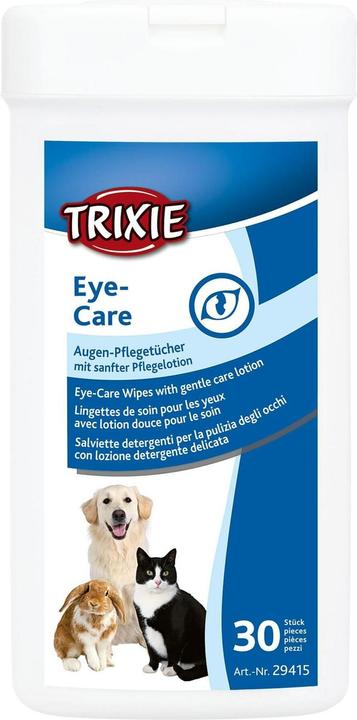 Trixie Salviette per gli occhi 30pz (Gatto, Roditori, Cane)