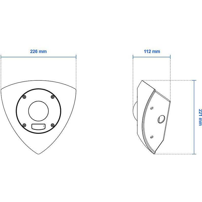 Thumbnail - Vivotek CD9381-HNTV(WHITE) IP-Kamera 5MPx T/N IR, Netzwerkkamera, Weiss