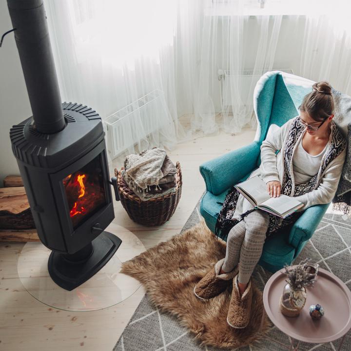 Produktbild Relaxdays Glasplatte (90 x 90 cm)