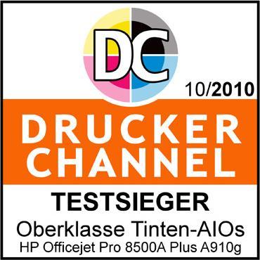 Produktbild HP OfficeJet Pro 8500A Plus, e-All-in-One WLAN FAX (Tintenpatrone, Farbe)