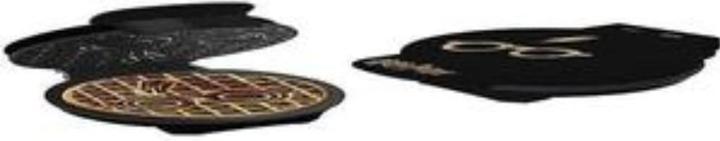 Actual product image Uncanny Brands Harry Potter glasses waffle iron
