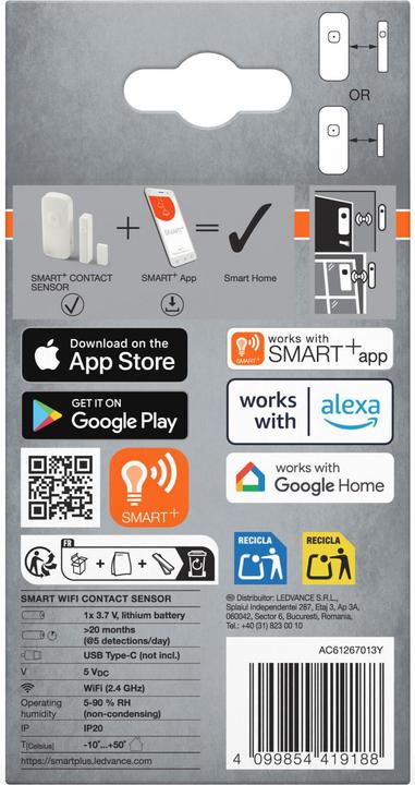 Produktbild Osram SMART+ WIFI CONTACT SENSOR White