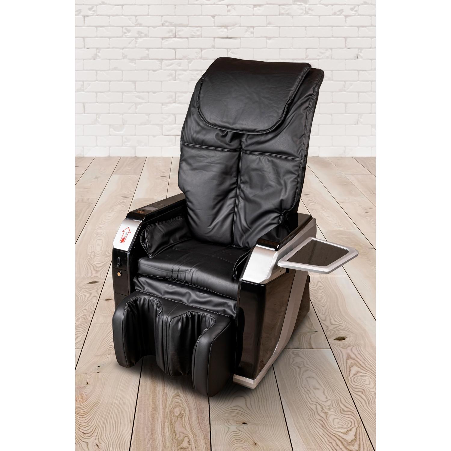 Thumbnail - PureHaven, Massageliege + Massagesessel, Münz-Massage-Sessel 118x76x76 cm 6 Massagearten Rücken- Fuss- & Gesässmassage e...