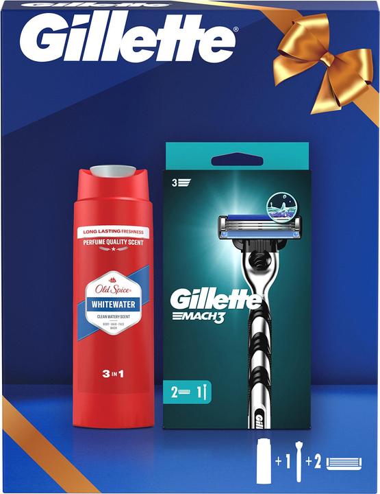 Actual product image Gillette Mach3 Geschenkset