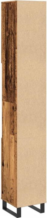 Immagine prodotto vidaXL Badschrank Hochschrank Badezimmerschrank Badmöbel Schrank Altholz-Optik (30 x 30 x 190 cm)