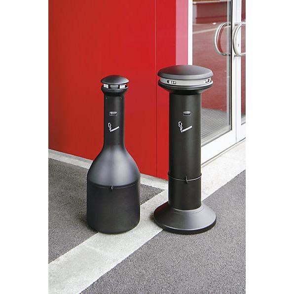 Thumbnail - Rubbermaid, Aschenbecher, Standascher aus galvanisiertem Stahl