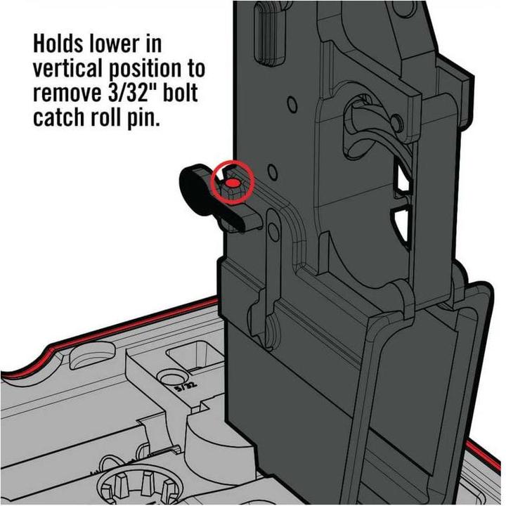 Image du produit Real Avid Gunsmithing Block AR-15 Master Bench Block