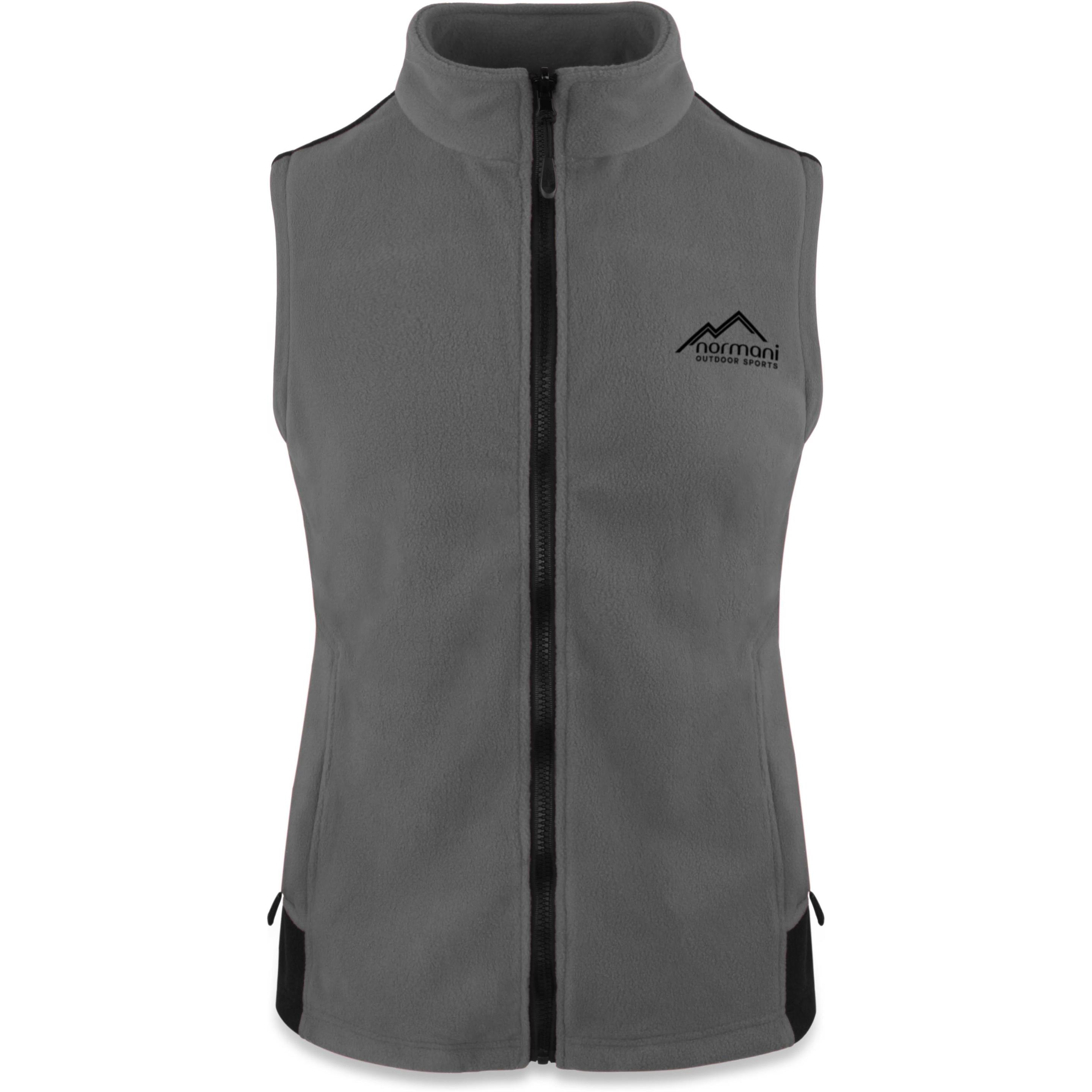 Normani, Damen, Weste, Damen Fleeceweste Barrie - 1315, Grau, (L)