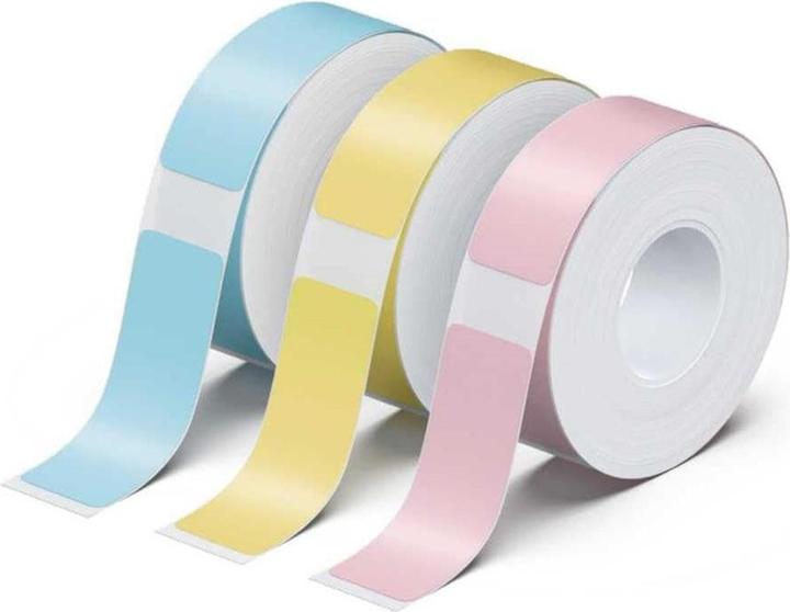 Produktbild Peach Label Roll PE101 3 color (4 cm)