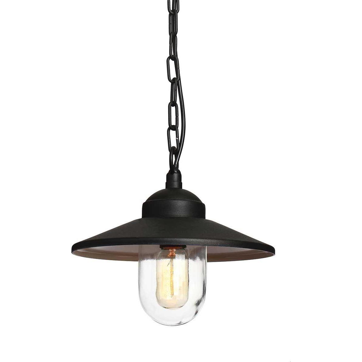 Elstead Lighting Nero Illuminazione Esterna, Klampenborg (E27, Ip44)