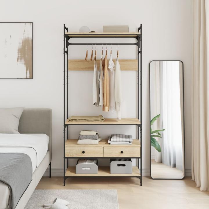 Actual product image vidaXL Coat rack