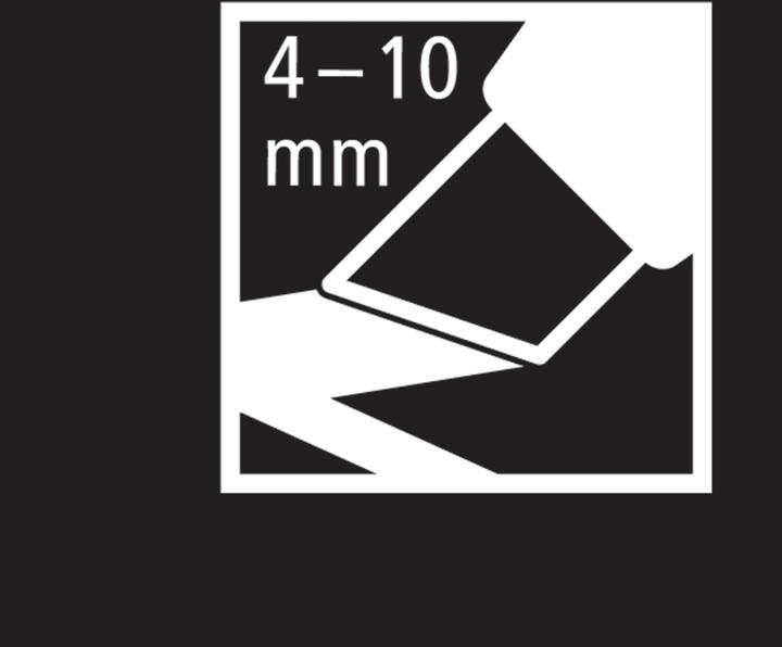 Produktbild STABILO Acrylmarker - FREE Acrylic - T800C Keilspitze 4-10mm - Einzelstift - schwarz (1x)