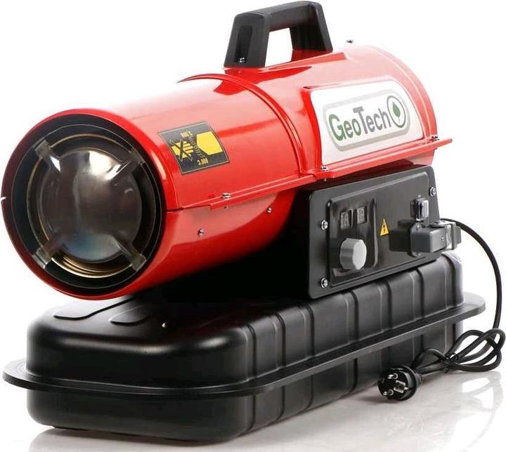 Actual product image GeoTech DH 2000 diesel hot air generator direct combustion (20000 W)