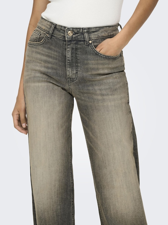 Actual product image Only ONLJUICY Hohe Taille Weiter Beinschnitt Jeans Jeans mit weitem Bein (26)