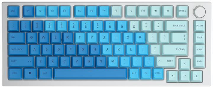 Produktbild Glorious PC Gaming Race GPBT Keycaps - 114 PBT Tastenkappen, ANSI, US-Layout, Caribbean