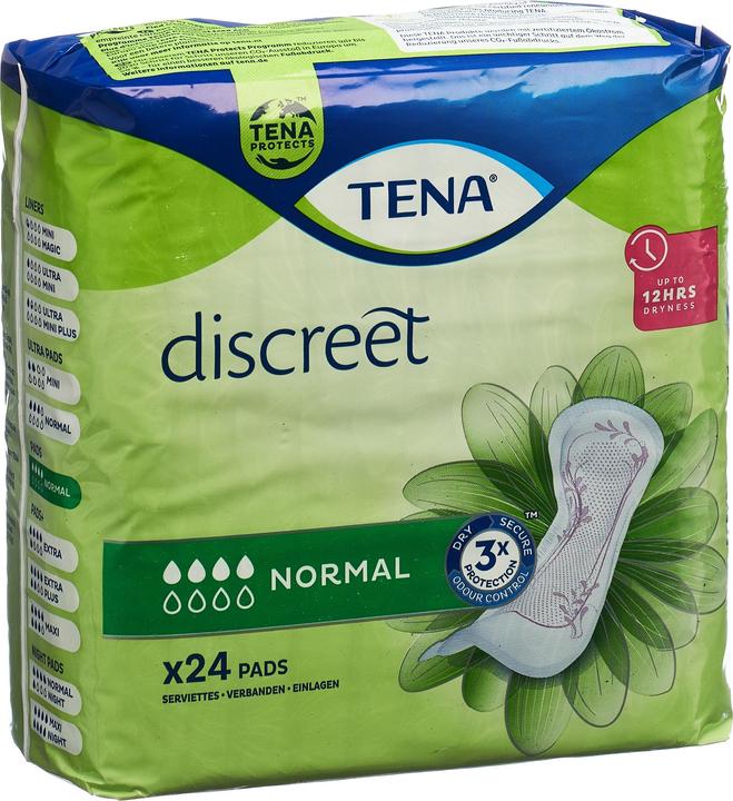 Actual product image Tena discreet Normal 24 pcs (24 x, Regular)