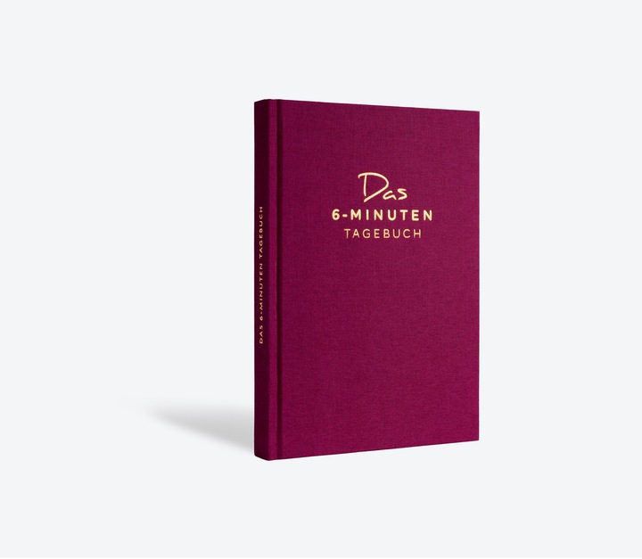Actual product image Das 6-Minuten-Tagebuch (German, Dominik Spenst, 2020)