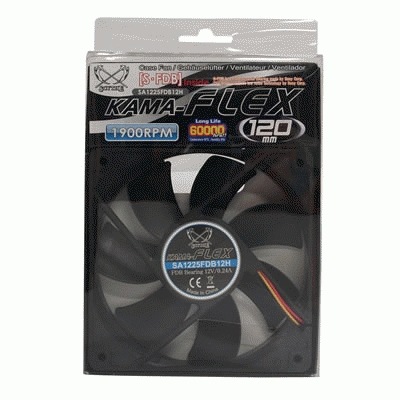 Immagine prodotto Scythe Kama Flex 1500rpm Nero (120 mm)