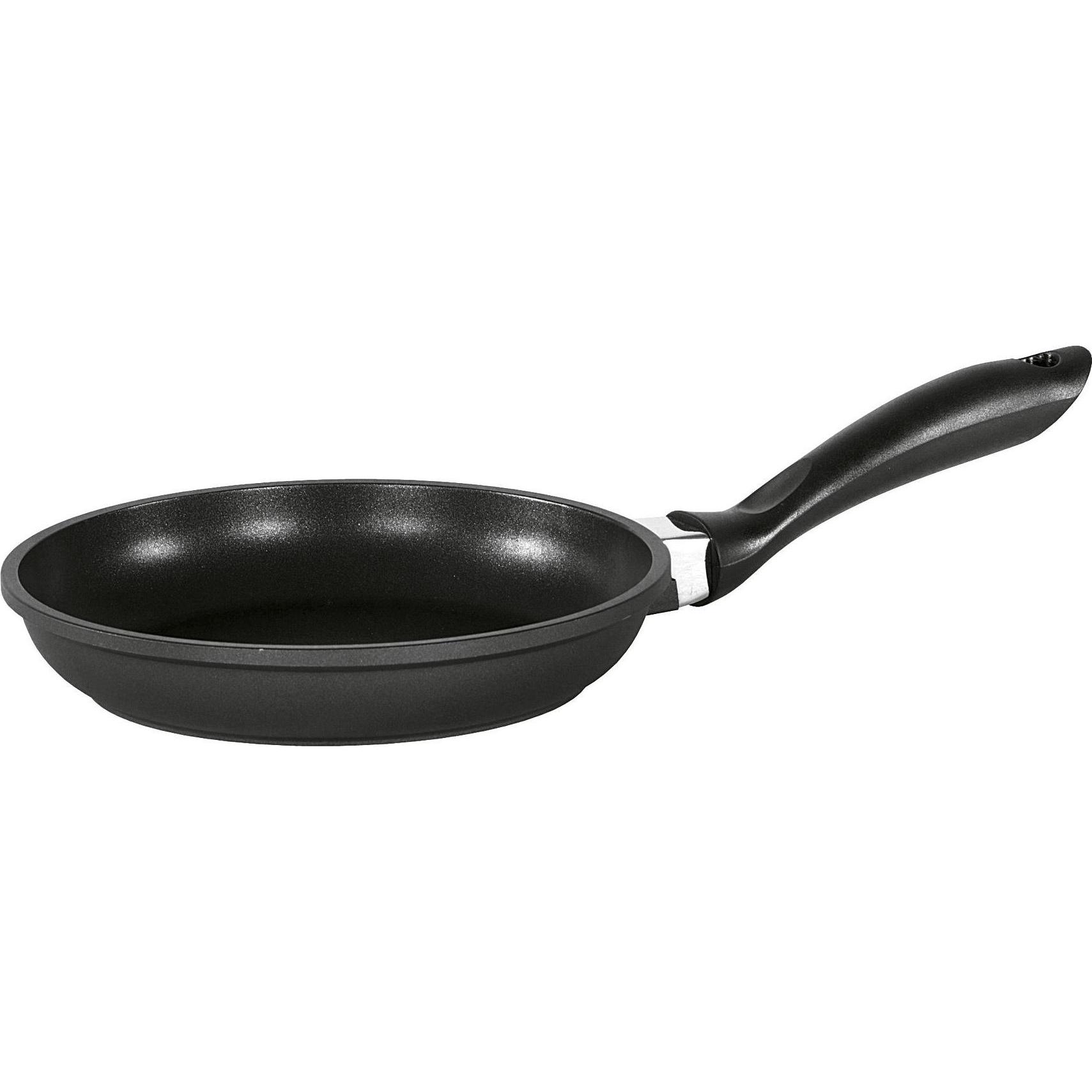 Krüger Bratpfanne Leipzig flach Ø20cm Aluguss, Pfanne + Kochtopf, Schwarz