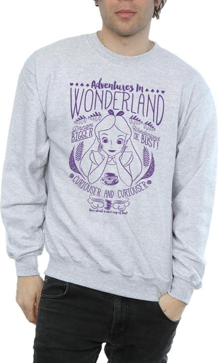Immagine prodotto Disney Alice In Wonderland Adventures Felpa Uomo (XL)
