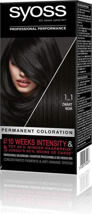 Produktbild Syoss Farbe Baseline 1-1 Schwarz (Schwarz)