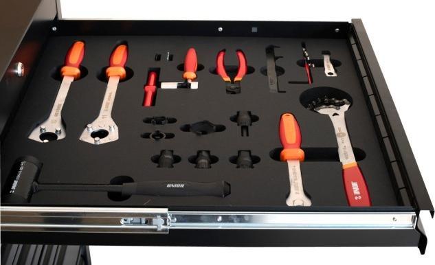 Produktbild Unior SET5-2600AC Werkzeugset, SOS-Modul breit, 562x570x30