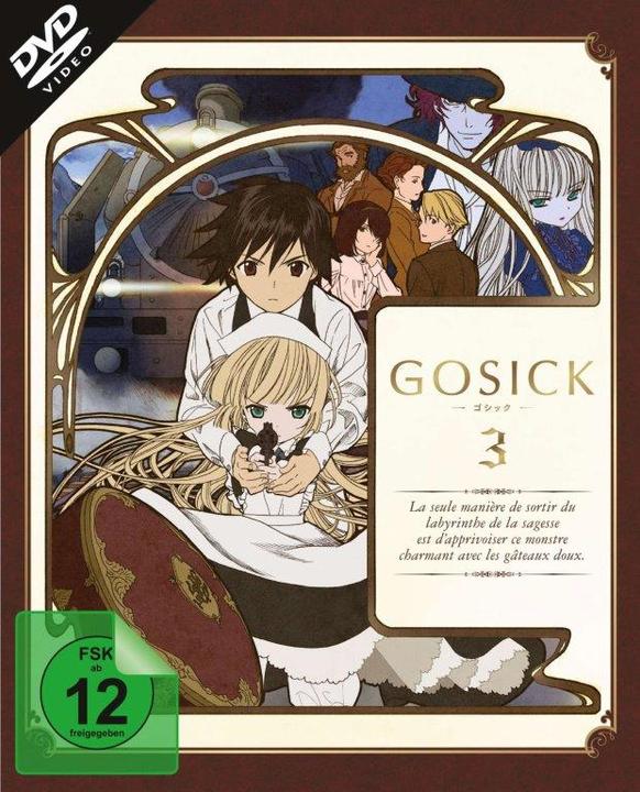 Gosick Vol. 3 (Ep. 13-18) (DVD) (DVD, German, Japanese)