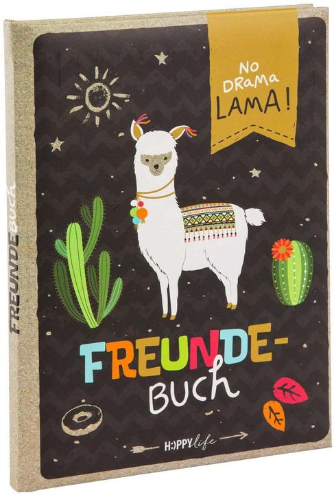 Produktbild Goldbuch Freundebuch Lama (2023)