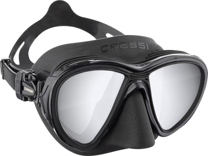 Produktbild Cressi Quantum (black/black, mirrored lens)