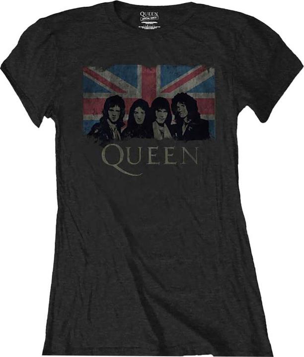 Immagine prodotto Queen Maglietta Bandiera del Regno Unito Donna (M)
