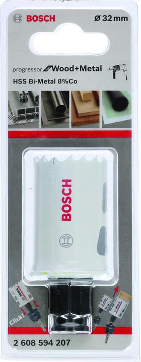 Immagine prodotto Bosch Professional Zubehör Sega a tazza Progressor per legno e metallo, 32 mm (32 mm)