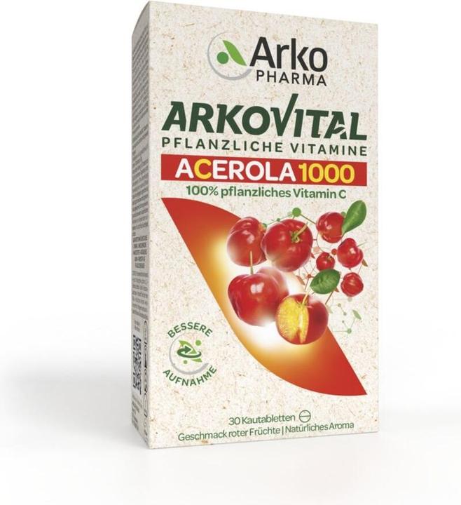 Image du produit Arkopharma Comprimé d'acérola (30 pcs, Cachets, 96 g)