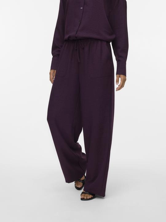 Actual product image Vero Moda VMMELANEY Hohe Taille Hose Hose mit weitem Beinschnitt (S)