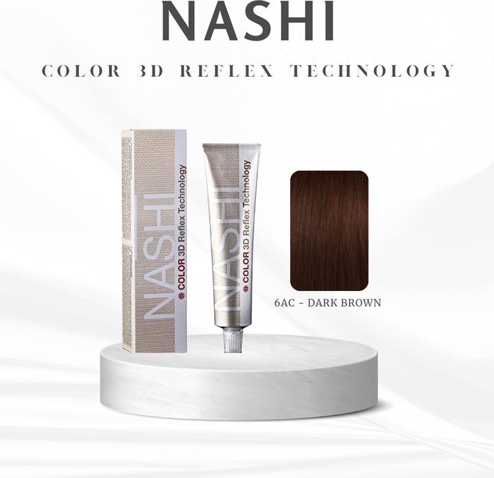 Produktbild Nashi Color 3D Reflex Technology Haarfarbe (Dunkelbraun)