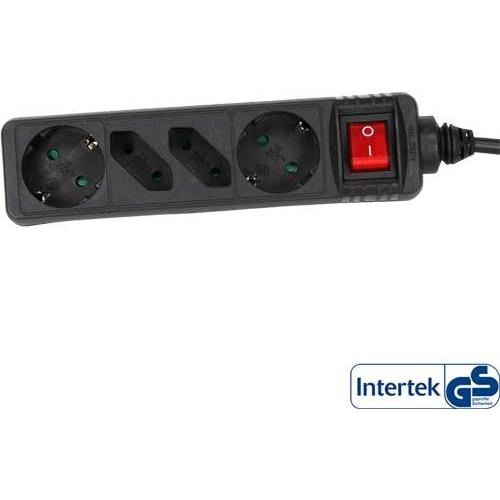 InLine, Steckdosenleiste, Steckdosenleiste (4 x, CEE 7/3, 5 m)