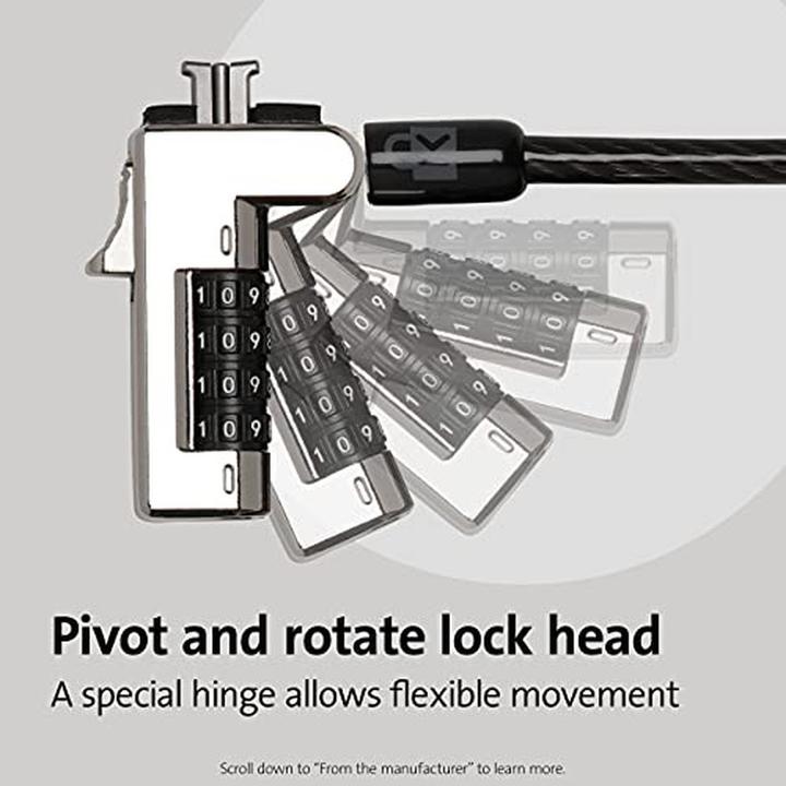 Actual product image Kensington Slim combination lock Ultra f. Standart slot