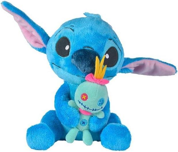 Immagine prodotto Simba 6315877004X06 Disney Stitch con Scrump 25 cm Peluche con licenza ufficiale, morbido cha