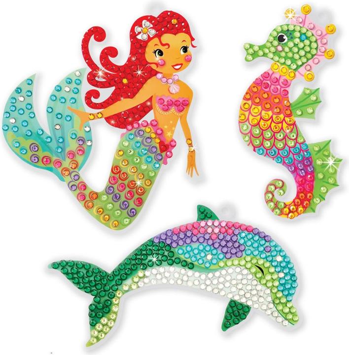 Actual product image Artista Glitzer-Fensterbilder Unterwasserwelt