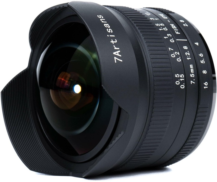 Actual product image 7artisans Fixed focal length 7.5 mm F2.8 Fisheye Mark II (Nikon Z, APS-C / DX)