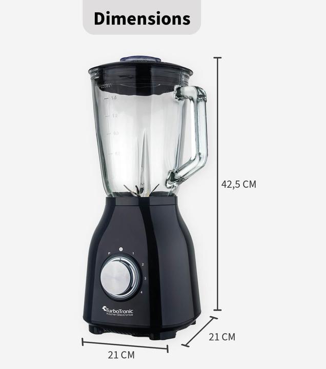 Produktbild TurboTronic By Z-Line Standmixer (1400 W)