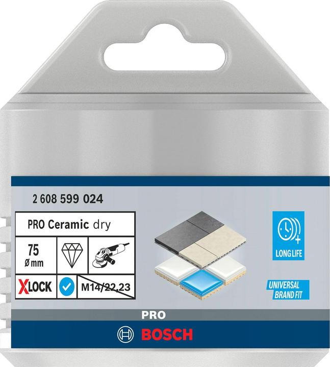 Productafbeelding Bosch Professional Zubehör XLOCK Diamant droogboor (75 mm)