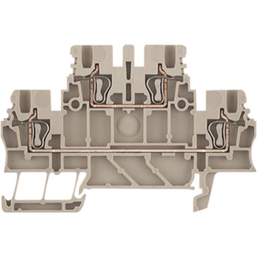 Weidmüller Feed-through terminal,ZDK 1.5, Elektronikzubehör + Gehäuse, Beige