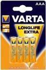 Immagine prodotto Varta Longlife Extra (4 pz., AAA / LR03 / Micro / R03 / AM4 / MN2400 / KR03)