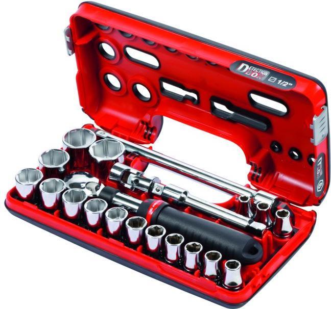 Actual product image Facom Socket wrench set metric 1/ (32 mm, 19 mm, 12 mm, 24 mm, 14 mm, 22 mm, 16 mm, 23 mm, 10 mm, 21 mm, 18 mm, 27 mm, 31 mm, 17 mm, 11 mm, 15 mm, 26 mm, 30 mm, 8 mm, 28 mm, 9 mm, 29 mm, 13 mm, 20 mm, 25 mm)
