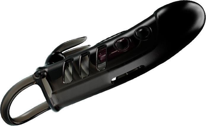 Actual product image Pretty Love Sloane Penis Rabbit Black