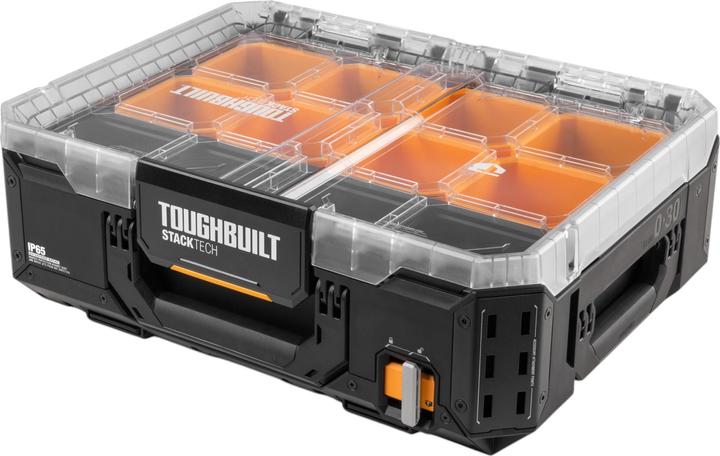 ToughBuilt StackTech TB-B1-O-30 Organizer 53 x 40 x 18 cm + 8x Inlay + 4x Trennwand
